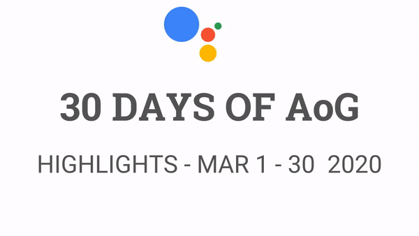 #30-Days of Actions on Google Challenge — Highlight