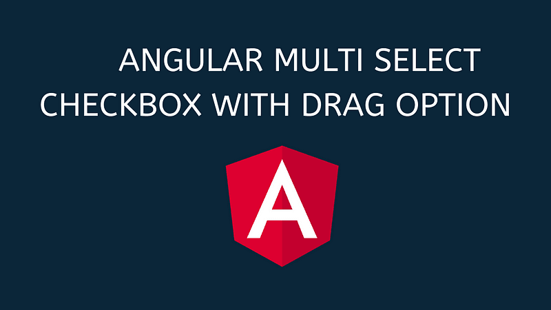 Angular Draggable Multi-select with checkbox